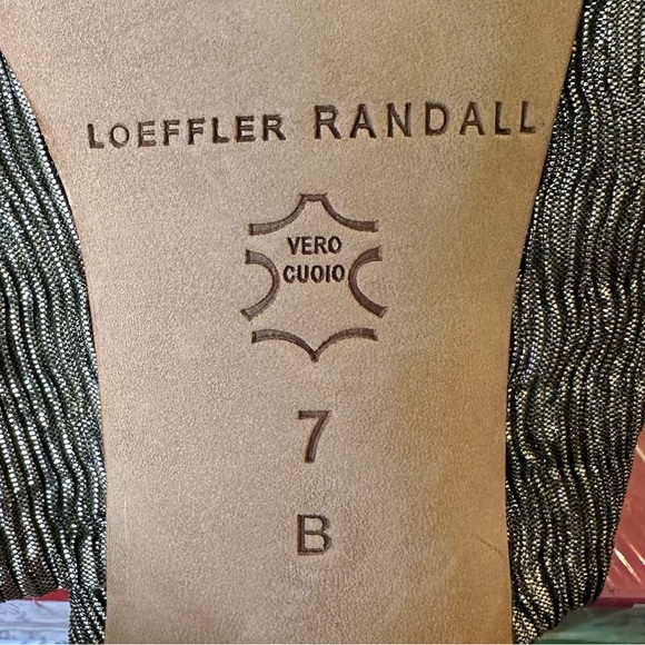 Loeffler Randall Adele Mule Metallic 7 - Picture 8 of 9